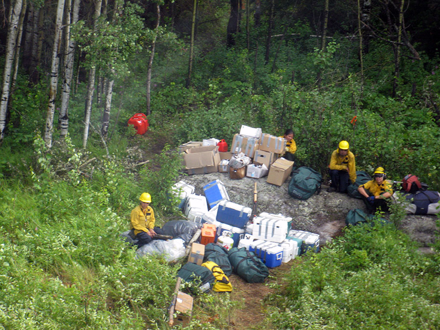 Forest Fire Fighters in Ontario